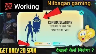 FREE FIRE NEW EVENT TODAY | FFWS WISH EVENT | GET ONLY 20 SPAIN 💯 | #nilbagangaming #freefire #emote