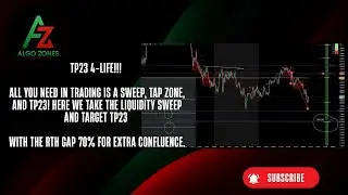 TP23 4-Life!!! All you need in trading is a sweep, tap zone, and TP23!
