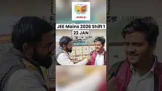 JEE Mains 22 Jan Shift 1 | LIVE Student Review 😱 | Student Feedback | By Kriti Shankar