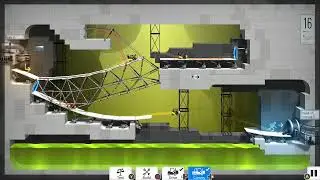 Bridge Constructor Portal - Level 16