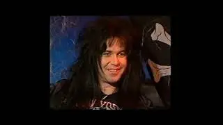 W.A.S.P - Blackie Lawless & Chris Holmes interviewed by Amanda Redington - 1985