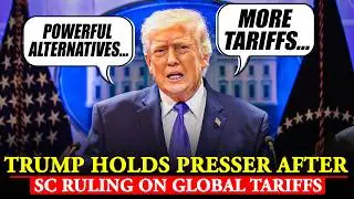 WATCH LVE: President Trump holds presser after Supreme Court rules against his global tariffs