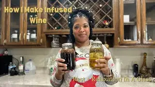 Chamomile & Lemon Balm Herb Infused Wine | An Herbal Gift of Rest & Relaxation