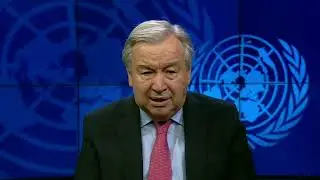 Video message by UN Secretary General at the WGIII AR6 press conference