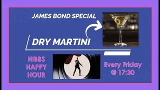 James Bond Special: Dry Martini (Tanqueray Gin & Noilly Prat Vermouth Classic Cocktail)