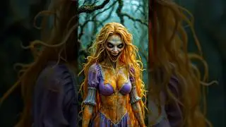 Disney Princesses as Evil Monsters (Part 1) 💀👀#disneyprincess #horror #hybrid #aiart