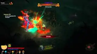 Crusader King Rift Guardian Kill - Torment 2 (monk) Diablo 3