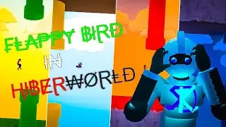 I BEAT All 4 LEVELS of Flappy Bird in Hiberworld and Here's What Happened
