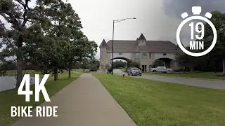 Virtual Bike Ride on Castlegate Trail, College Station, TX (19 min)