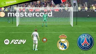 Real Madrid vs PSG - Penalty Shootout | UCL Final 2024