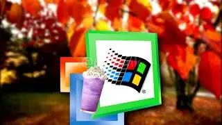 Windows ME drinks the Grimace Shake