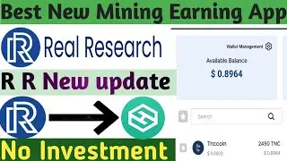 Real Research App live withdraw proof //High Earning Real Research App live withdraw