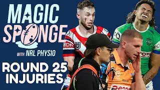 The Magic Sponge Podcast - NRL Round 25 injuries + soaking up Tom Trbojevic's performance!