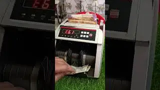 Fake Currency Detection in Counting Machine #fake #currency #detection #money #error #smw #ytshorts