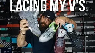 How I lace my V's