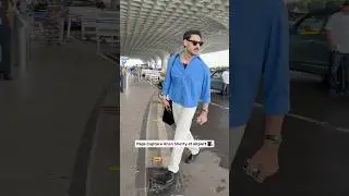 Ahan Shetty spotted at Mumbai airport ✈️📸