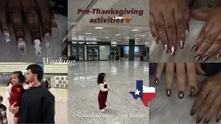 SAHM side hustle💵 VLOGMAS DAY 3! Grandmas in town! Working and pre-thanksgiving activities 