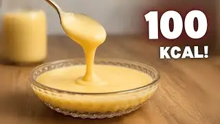 Low calories vanilla custard  | 4 Ingredients Quick Simple and Delicious