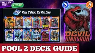 Marvel Snap's BEST POOL 2 DECK: Devil Dinosaur Deck Guide