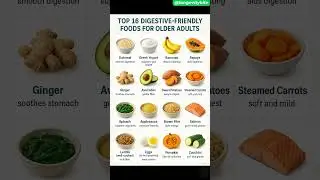 Top 16 Digestive-Friendly Foods for Older Adults | Gentle Foods for Better Gut Health After 50