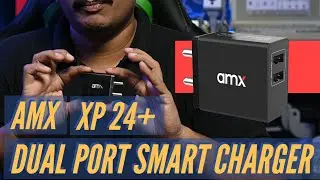 AMX XP 24+ 12W Dual Port Smart USB Wall Charge Adapter