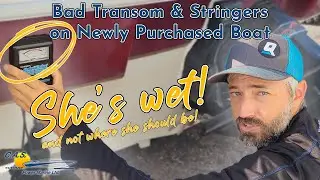 Boat Transom & Stringer Rot on Newly Purchased Boat