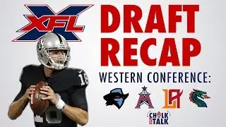 XFL Draft Recap: Breaking Down the Western Conference Teams