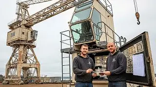 Brothers Bought An Old Shipyard Crane For Scrap &mdash; The Operator's Cab Held A Lost Fortune
