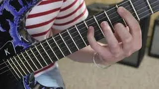 Shredding on my new Kiesel Headless Delos!