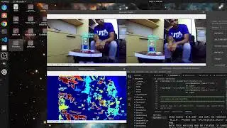 Computer Vision Depth Script Demo with Disparity Colormap
