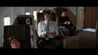 Inception: Cobbs sets up the dream on the plane with crew