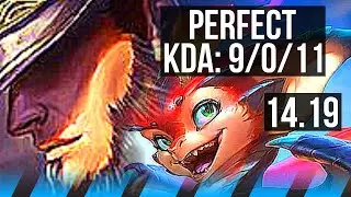 TWISTED FATE vs SMOLDER (MID) | 9/0/11, Legendary | EUW Grandmaster | 14.19