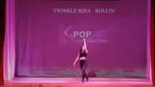 12. Twinkle Mina - Rollin (by Brave Girls) - Фестиваль KCC 2017 (Миринэ, Волгоград)