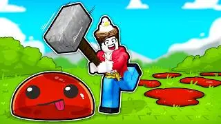 Starting from NOOB and becoming GOD in Roblox Slime Evolution