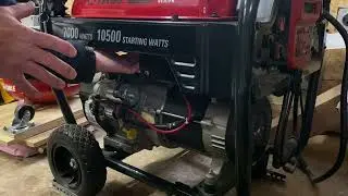 Troybilt 7000 watt Generator Battery Replacement.