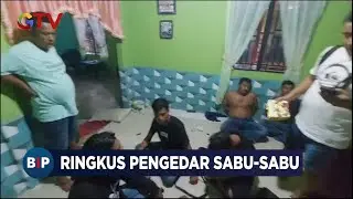 Ringkus Pengedar Sabu-Sabu, Empat Pelaku Tak Berkutik Saat Ditangkap - BIP 06/10