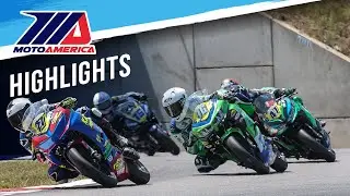 MotoAmerica Junior Cup Race 2 Highlights at Brainerd 2023