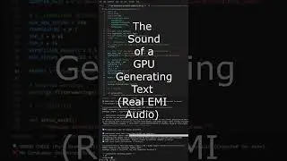 Trochee Lab: The Sound of a GPU Generating Text