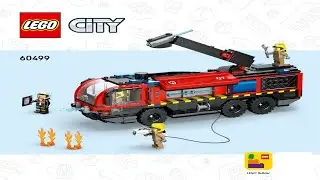 🚧 LEGO instructions 🚧 City 🚧 60499 🚧 Airport Fire Truck 🚧
