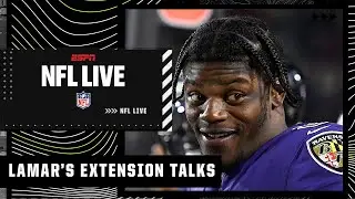 Lamar Jackson's extension the MOST IMPORTANT in the HISTORY of the NFL?! | NFL Live