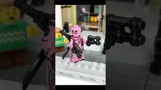 Why the pink suit? #deadpool #lego