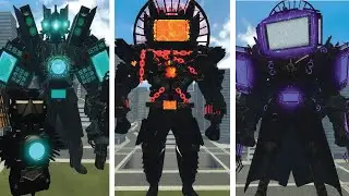 AstroAstro hydra titan vs All Titan tvman , titan cameraman, titan speakerman ! Garry's mod