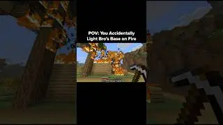 Minecraft Fire Moment