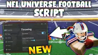 *NEW* NFL Universe Football Script (PASTEBIN 2025) (AIMBOT , AUTO MAG, AUTO TACKLE , INF JUMP )