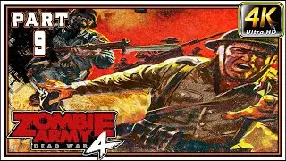 ZOMBIE ARMY 4 DEAD WAR Full Gameplay Walkthrough PART 9 - Rotten Coast Chapters 3 & 4 [4K 60FPS]