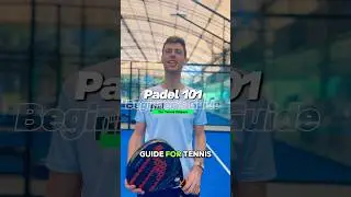 Things tennis players find strange when trying Padel: the safety cord. Any others? 😅 #padel #tennis