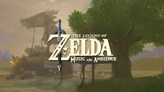 a soft Rainy day in autumn ambience (Relaxing zelda video games music mix w/ rain)
