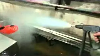 Vomart diesel 30bar two guns steam car washer