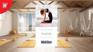 PILATES с Елизаветой Силяковой | 29 февраля 2024 | Онлайн-тренировки World Class