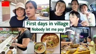 Meeting and eating with relatives in rural China | New house tour